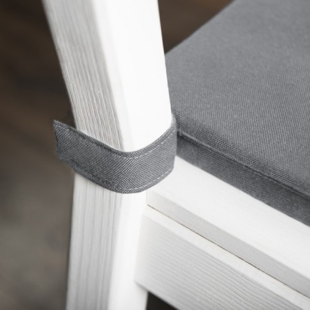 A set of pillows for the chair "Billy", size 37 x 42 x 3 cm - 2 pcs, gray-1