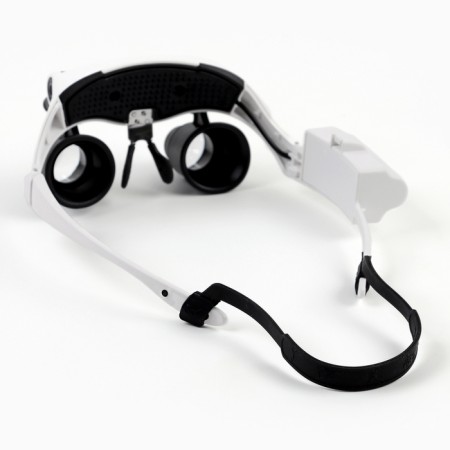 Binocular binocular lupa 10-25x, with backlight, 6 lenses included, 3 AAA-3