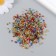 Glass beads 8/0 "translucent multi -colored" 450 gr