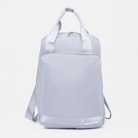 Backpack - bag, textiles, gray color