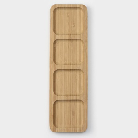 Menzhitsa Dolyana Striata, 4 sections, 33 × 9.5 cm, beige color-1