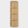 Menzhitsa Dolyana Striata, 4 sections, 33 × 9.5 cm, beige color