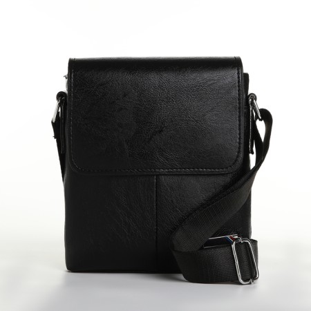Male bag, black color-1