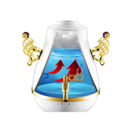 Samovar Centek CT-0092 A, plastic, 4 l, 2300 W, LED indicator, ceramic beam, white-3