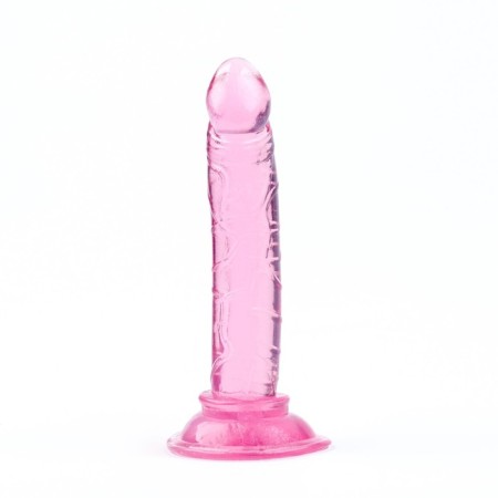 Fallomitator Realistic Okopoki, on the suction cup, anal, gel, 12 x 2.5 cm, pink-3