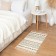 Geometry 50x80 ± 3 cm carpet, 500 g/m2, 100% cotton