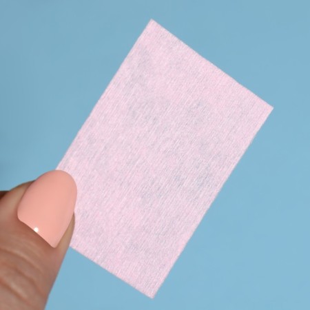 Napkins for manicure, nonsense, dense, 560 pcs, 6 × 4 cm, pink color-3