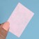Napkins for manicure, nonsense, dense, 560 pcs, 6 × 4 cm, pink color