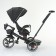 Children's three -haired bicycle Skillmax T006, black color