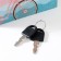 Safe Brush Todge to leatherette "Bicycle with balloons" 21x13x5 cm