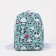 Baby backpack on lightning, turquoise color