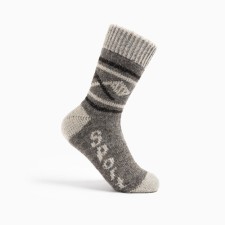 Woolen socks, gray color, size 29