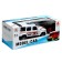 Radio -controlled jeep "Police", works on batteries, white color