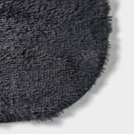 Bath and toilet rug “fluffy”, 40 × 56 cm, smoky color-2