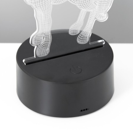 Touch -lamp "unicorn" LED 7 colors USB/from Black Black Black Risalux-10