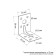 Corner Fixing reinforced tundra krep, 50x50x35x1.5 mm