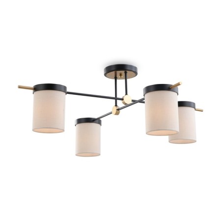 Freya FR5377CL-04B Bogy, 950x950x330 mm ceiling lamp, E14, 4x40W, black color black