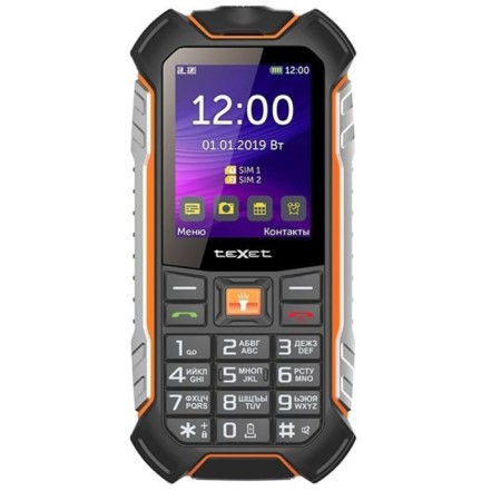 Cell phone Texet TM-530R Black IP68