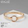 Bracelet Metal "Athena" ring, color gold