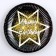 Paper plate "Happy Birthday", star, set 6 pcs.