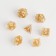 Cubes set for D&D (Dungeons and Dragons, DND), series: D&D, "Yantar", 7 pcs
