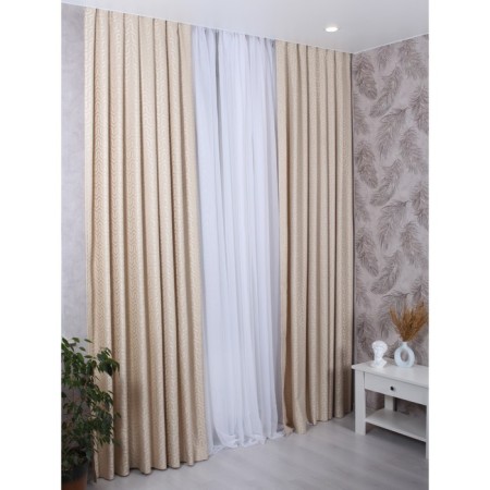 Jacquard curtain "Trio", size 200x270 cm