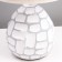 Camilla table lamp E27 40W white-gray 27.5x27.5x42.5 cm Risalux