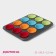 Baking uniform “Silicon Plus”, 35 × 26.5 × 2.5 cm, 12 cells, silicone tabs, anti -stick coating, color of molds mix