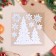 Stickers on the windows "New Year" Christmas trees, 24 x 18 cm
