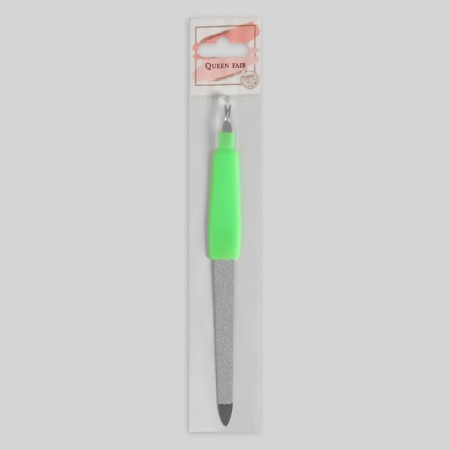 Metal-trimmer for nails, with a protective cap, 16.5 cm, color mix-4