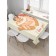 The tablecloth “Natural Love”, rectangular, Saten, size 145x180 cm