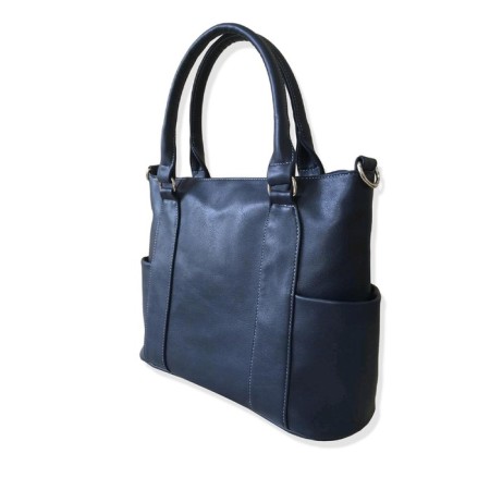 Female bag Prima, ink blue-1