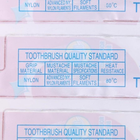 Medium stiff toothbrush, 1 pc.-2