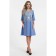 Women's dress, size 44, blue color