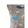 A set of pillowcases, size 40x60 cm, travelers print, gray color - 2 pcs.
