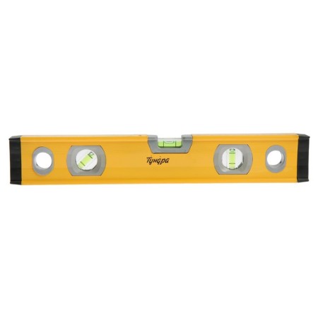Level aluminum magnetic tundra, milling, 3 eyes, 400 mm-1