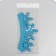 Harvesting for creativity "Crown", Blue color, 18 cm (set 2 pcs)