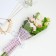 JUST LOVE flowers package, lavender cage, 29.5 x 10 x 45 cm