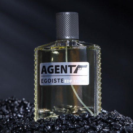 Perfume water male Agent EgoIste, 100 ml (based on EgoSte Platinum (Chanel)-1