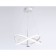 LED LED LED suspended Ambrella Comfort Linetech FL5367 with a remote control, 47W, LED, white color