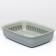 The tray is large with the Atlantis “Standard” net, 42 x 31 x 10 cm, gray