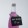 Cretaceous price tag on a bottle, 7.5 × 5.2 × 10.5 cm