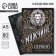 Diary in the soft cover A5, 80 liters, in the gift box "Black"