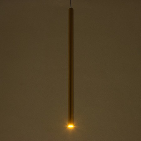Suspension lamp "Alamamo" LED 5W 4000k gold 2.5x2.5x60-160cm-2