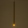 Suspension lamp "Alamamo" LED 5W 4000k gold 2.5x2.5x60-160cm