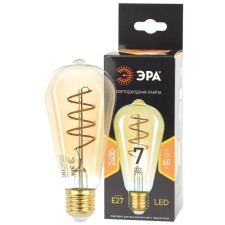 Filament era “pear”, 7 watts, E27, 910 lm, 2400k, glow warm white