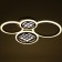 Causteen with PDU 1158/4CF LED 116W 3000-6000k Dimmer Coffee 63x45x12 cm Bayerlux