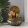 The desktop fountain from the network, backlight "Coin. Wealth" 16x16x20 cm