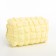 Lightning cosmetic bag, yellow color
