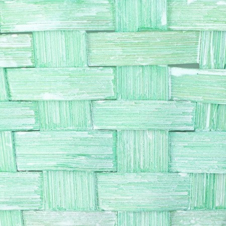 Wicker basket, 26x12/30 cm, green, bamboo-4